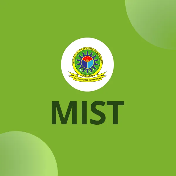 MIST Admission Question Bank (English Version) - চর্চা