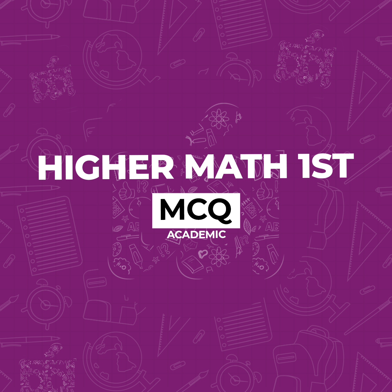 <p>HSC Higher Math 1st Paper Digital Test Paper In this digital test paper, you will find all the board questions from the Higher Math 1st Paper from 2017 to 2023 for all boards. Practice board MCQ questions now on Chorcha to secure A+ in HSC exam and stay ahead in admission test!</p>